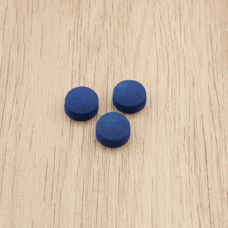 LT Easiyl 50 Pieces 9mm Blue Cue Tips for Pool