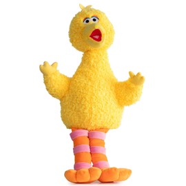 Jay Franco Sesame Street Plush Pillow Buddy - Soft Plushie Stuffed Pillow, 22 Inches, Yellow - Big Bird