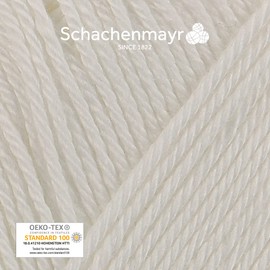 Schachenmayr Catania Hand Knitting Yarn, 50 g, White