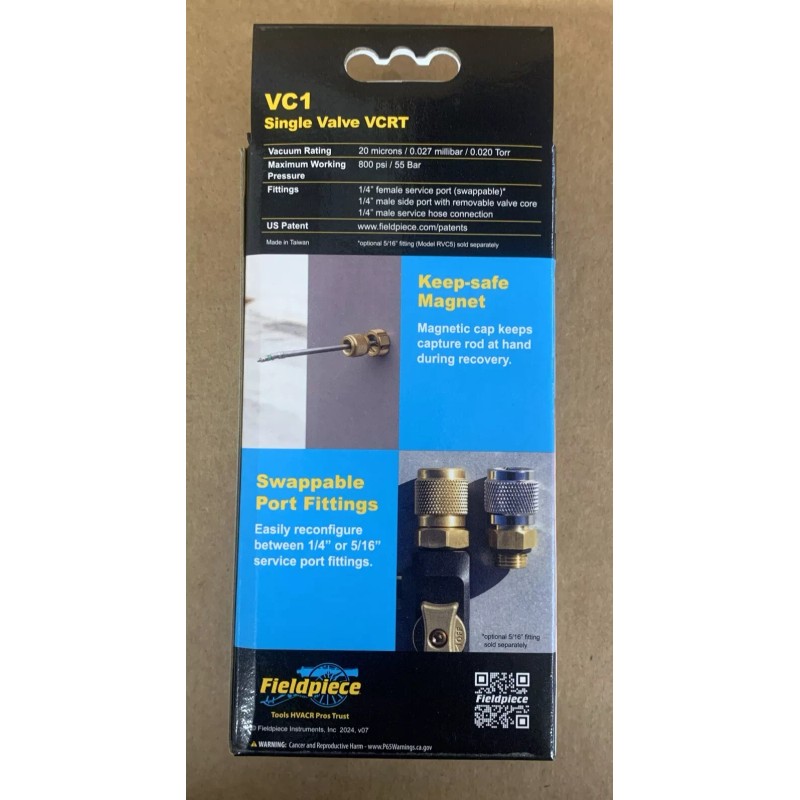 FIELDPIECE - VALVE CORE REMOVAL TOOL - 1/4" OR 5/16"(5/16"