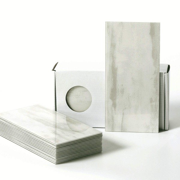 BeNice Peel and Stick Backsplash Large Bathroom Subway Tiles,Peel and