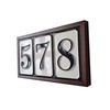 Hand Painted Italian Ceramic House Numbers Simple Design Tile Size