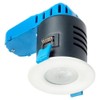 Deta L1701WH4 IP65 LED Fire Rated Downlight Dimmable 5W Cool