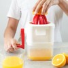 Rigamonti Tritaghiaccio con Spremiagrumi con contenitore. Tritaghiaccio 2in1 multifunzione per