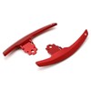 iJDMTOY Sports Red CNC Billet Aluminum Larger Paddle Shifter Replacement