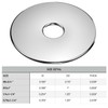 LUPANTER 1/4 x 1-1/4" Fender Washers,Stainless Steel Flat Washers,Made of
