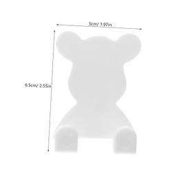 Operitacx 2Pcs Shaving Stand and Brush Holder Wall Mounted Shaving Tool Stand for Bathroom Durable Shaving Accessories Storage