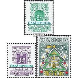czech republic 94-95,99 (complete.issue.) 1995 Architectural Styles, christmas (Stamps for collectors) Christmas