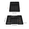 Expandable Utensil Organizer Convenient Storage Space Saving Cutlery Tray Holder