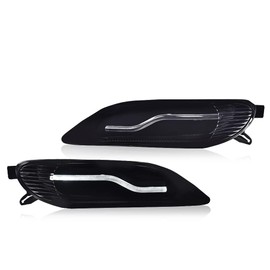 PIT66 Front LED Fog Light Lamps Assembly Compatible with Toyota Corolla 2001 2002 2003 2004 2005 2006 2007 2008/Compatible with Camry 2002 2003 2004