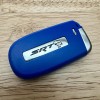 SRT BLUE KEY FOB HELLCAT 5 BUTTON WITH SILVER SRT