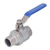 Ball Valve Female Male Thread 3/4in Stainless Steel Good Sealing