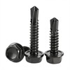 Mellewell #14 x 3/4" Hex Washer Head Self Drilling Screws,