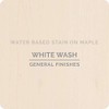 General Finishes Water Based Wood Stain, 1 Gallon, Whitewash