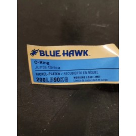blue hawk  Metal Heavy Duty Welded O-Ring 1 Inch Inner 200lbs