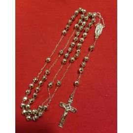 Christian Catholic  ROSARY  Necklace  GOLDEN Plated  Virgen MARY  For women