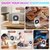 Portable CD Player,Retro Bluetooth 5.3 CD Players for Home,Music Player