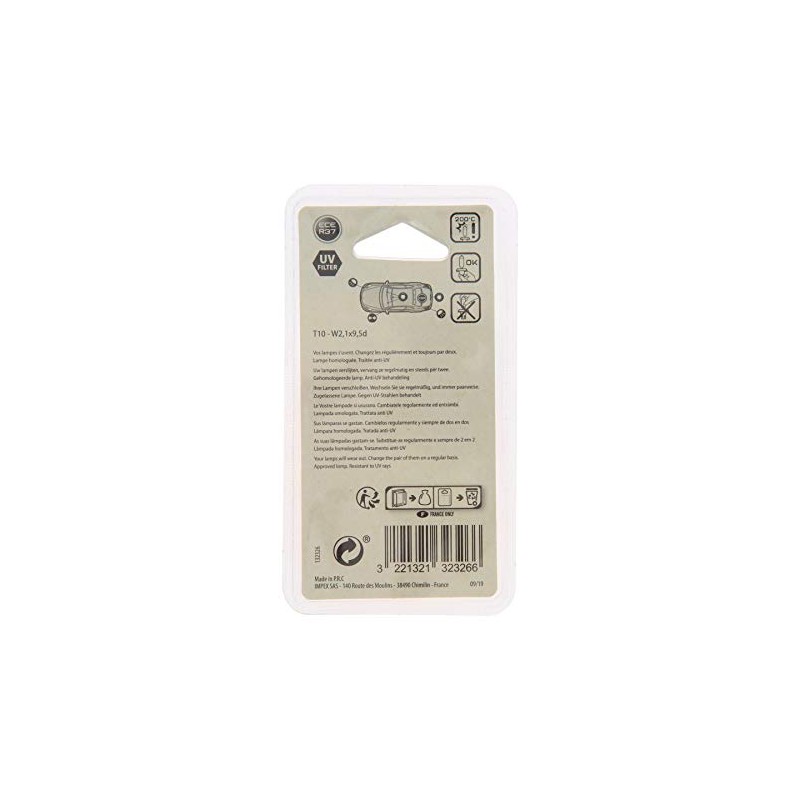 Cartec 132326 2 W5 W 12 V
