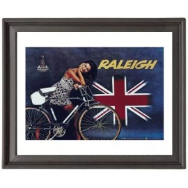 Bicycle Raleigh - Picture Frame 8x10 inches - Poster - Print - Poster - Print