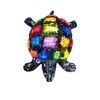 Cactus Canyon Ceramics Spanish Hand-Painted Turtle, Mr. Checkers Turtle
