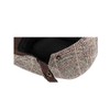 Anshili Men's Flat Cap Women's Checked Ski Hat Newsboy Cap