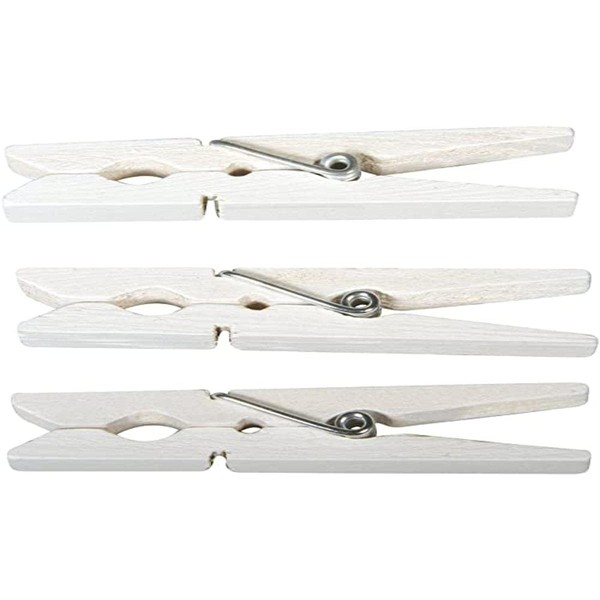 RAYHER 6131602 Wooden Wã ¤ Scheklammern 72 mm Bag of