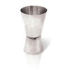 VIN BOUQUET Economic Jigger Double Ended Jigger, Silver, 13667