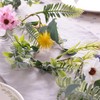 Lights4fun LED Spring Garland Illuminated Garland Spring 180 cm Spring