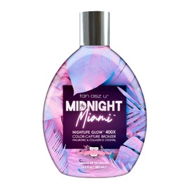 Tan Asz U Midnight Miami 400x Colour-Capture Bronzer Tanning Lotion 13.5oz