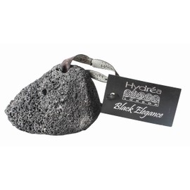 Hydrea London Natural Volcanic Pumice Stone Black - Callus Remover Foot Care