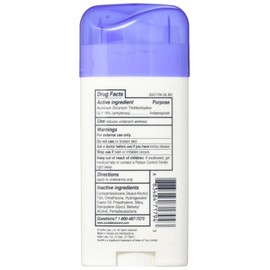 Sure Sure Original Solid Unscented, Anti-Perspirant Deodorant 2.70 oz(Pack of 5)