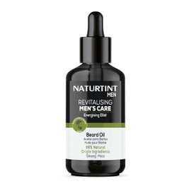 Naturtint Revitalising Men's Care - Beard Oil - Energising Elixir with Ginseng and Maca Extracts (50ml)