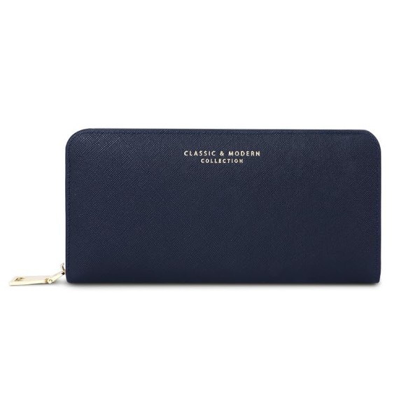 Tumao Women's Long Wallet, Large Capacity, Zipper, Long Wallet, Popular,