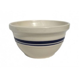 Ohio Stoneware 6505036 8 in. Dominion Ceramic Mixing Bowl Blue & White - Pack of 4