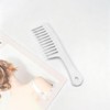 Wide Tooth Comb for Curly Long Hair - Professional Large