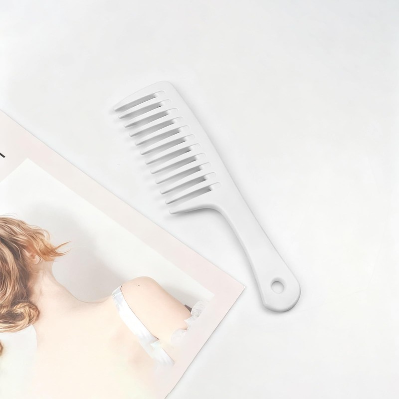 Wide Tooth Comb for Curly Long Hair - Professional Large
