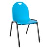 Backyard Discovery 12" Kid's Stacking Chairs-4 Pack-Blue