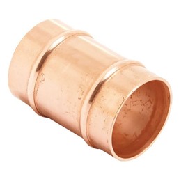 Bag of 5-22mm x 3/4" Imperial Solder Ring Coupling (Known as Imperial/Solder Ring/Imperial to Metric Pipe Fittings - Available in 15mm, 22mm, 28mm, 1/2 inch BSP, 3/4 inch and 1 inch BSP)
