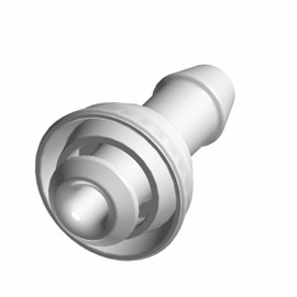 Polaris Master Cylinder Nipple and Grommet, Genuine OEM Part 2208174, Qty 1