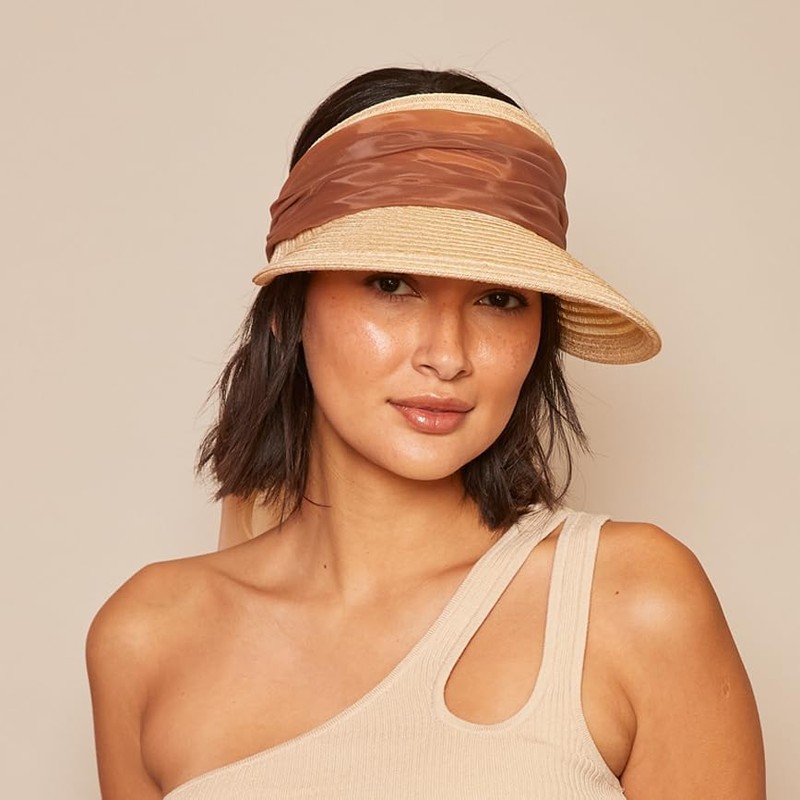 Eugenia Kim Women's Ricky Visor, Natural