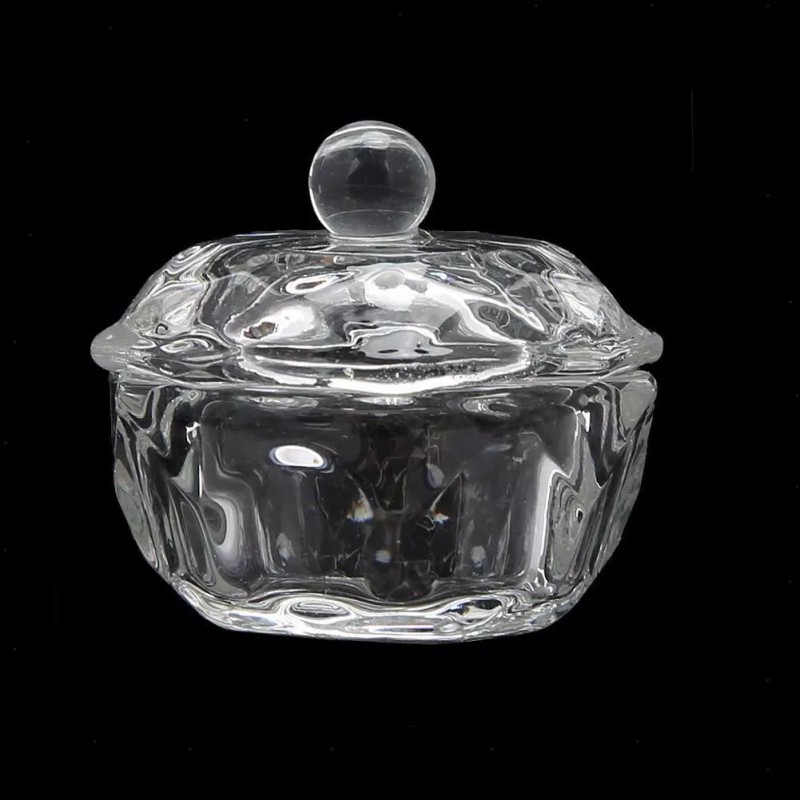 Mollensiuer 2 Piezas Transparentes Para Arte De Uñas En Polv