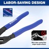 WORKPRO Pliers Wrench Set, 7 & 10-Inch CR-V Construction Wrench