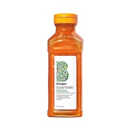 Briogeo- Champú equilibrante de mango y cereza Superfoods, repone el cabello opaco y seco y aceite equilibrante para cabello graso.