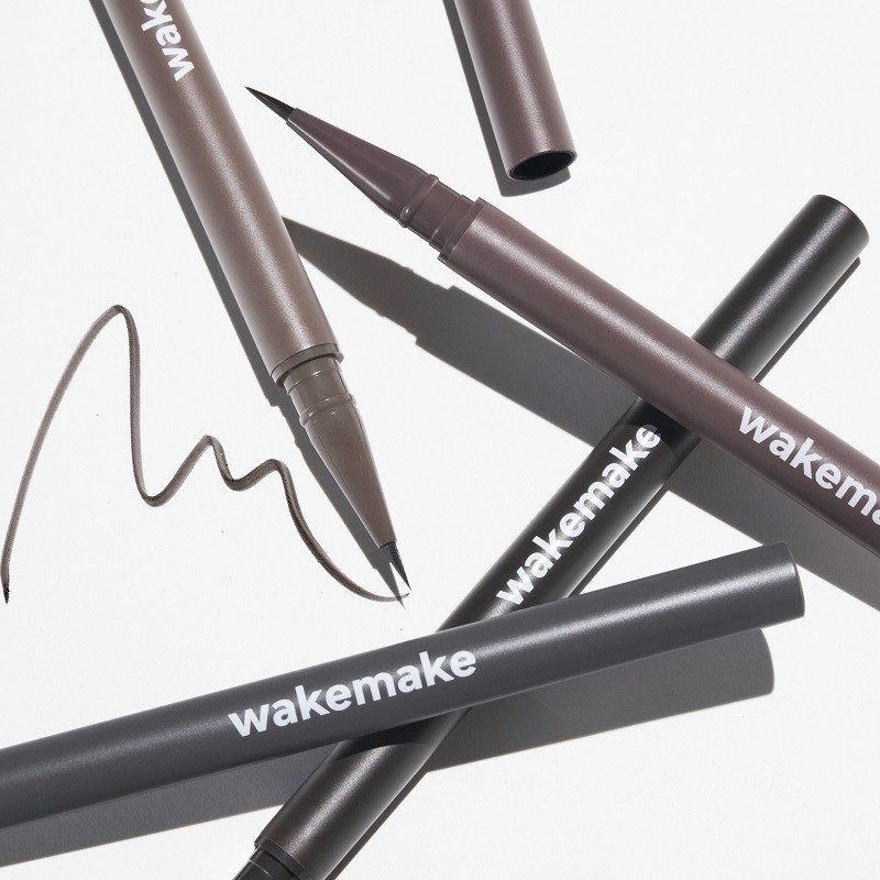 WAKEMAKE Real Defining Brush Liner - 01 True Black