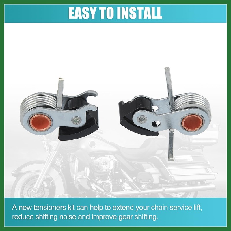 Motoforti 2 Pcs Inner & Outer Cam Chain Tensioner Engine