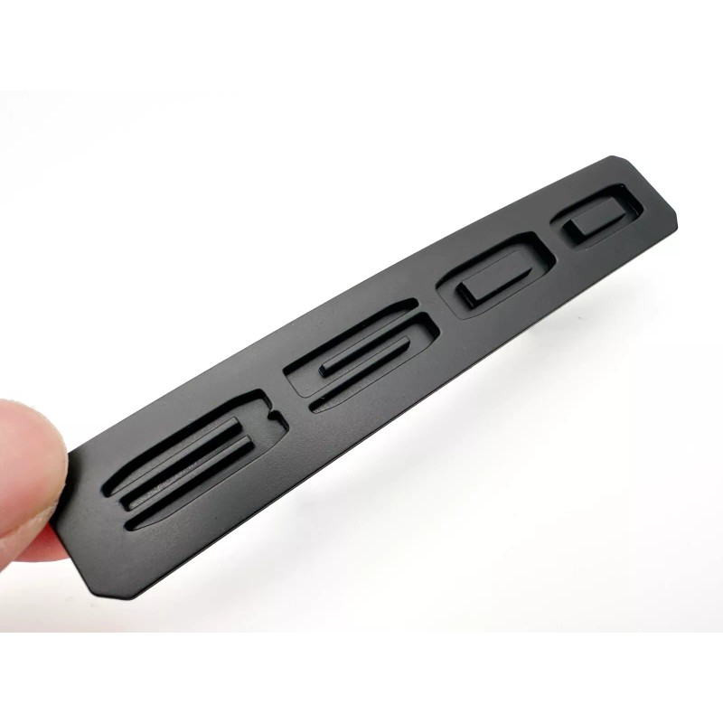 Auto Matte Black Front Emblems 2024+ GMC SIERRA 3500HD