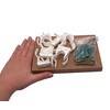 SKIR'CO (10 pcs) Pipe Clips, Plastic Clamps for 22 mm
