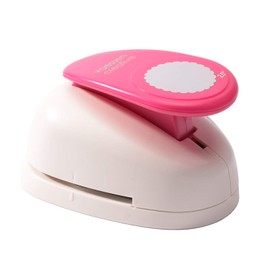 Vaessen Creative Craft Paper Punch Scalloped Circle Motive Puncher, Multi-Colour