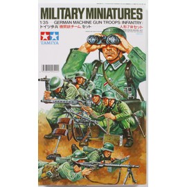 Tamiya 1/35 Military Miniature Series No. 38 German Army Infantry Agency Gun Team Set Plastic Model 35038 