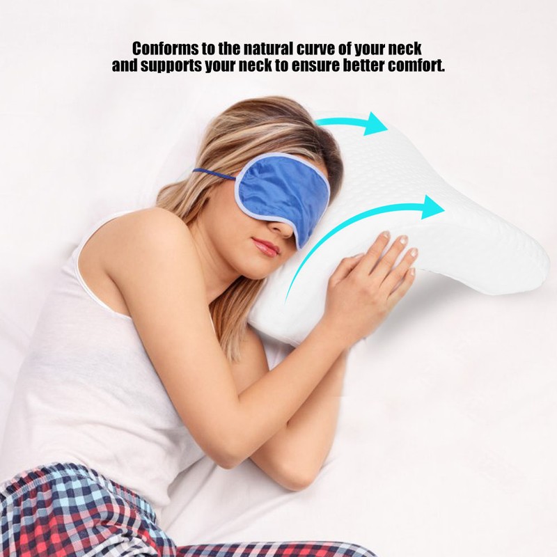 Comfortable Slow Rebound Memory Foam Pillow Neck Support for Home